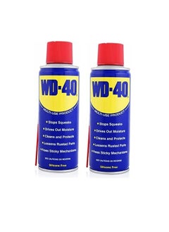 دبليو دي-40 WD-40 بخاخ زيت تشحيم متعدد الاستخدامات 100 مل -  قطعتين 