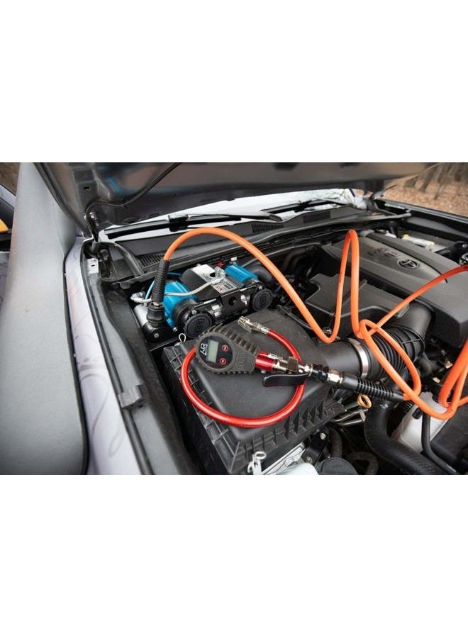 ARB 171302 V2 Portable Tire Inflation Kit, Includes High-Temperature Air Hose 23 Foot and Redesigned Accessories Kit, Quick Fitting for Universal On Board Systems and Air Compressors - Image 3