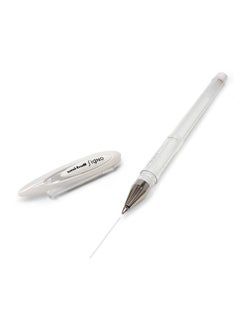 Uniball 4-Piece Signo Roller Pen 0.7mm Tip Angelic White Ink  - Image 2