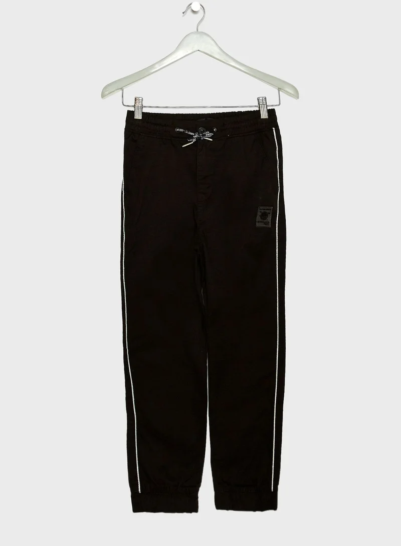 Reserved Teen Reflective Slogan Sweatpants