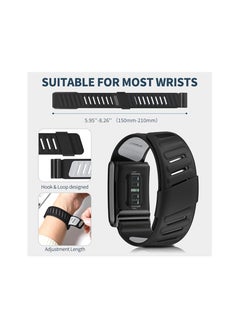 SPECTON SPECTON Comfort Durable Silicone Wristband Compatible with WHOOP 4.0 Band, Soft Silicone Sports Loop Strap for Men & Women  - Image 4