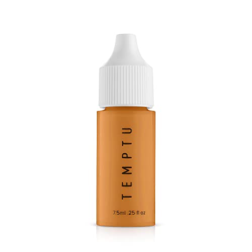 TEMPTU SilkSphere Airbrush Foundation LongLasting Liquid Makeup Medium to Full Coverage 4In1 Formula Foundation Primer Concealer Corrector Luminous Dewy Finish 75W Desert 25 Fl Oz - Image 1