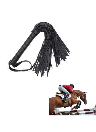 Soft Leather Riding Whip, Teaching and Training Tools Tassel Whip Tuning The Pointer Short Television Props (Black) - pzsku/Z8DFFDA3A8F768652FE66Z/45/_/1706595768/f35c393b-1523-4536-a997-fe16019890bf