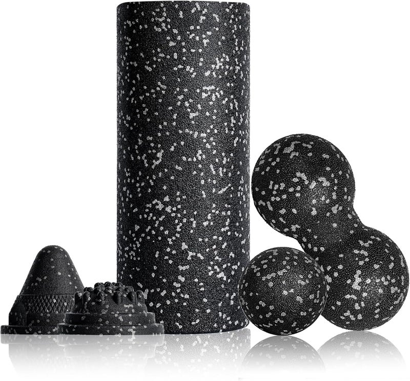 Fitness Roller Fascia Roller Set with Massage Balls for Muscle Recovery - Image 1