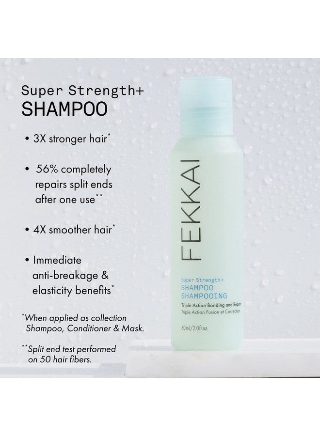 Fekkai Super Strength+ Protein Powerbond Shampoo 2 Oz Bonds Repairs And Protects For 3X Stronger Hair Free Of Sulfates Parabens Phthalates Vegan Crueltyfree - Image 2