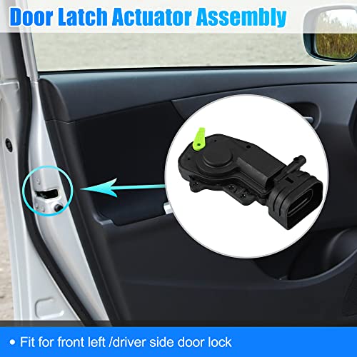X AUTOHAUX Front Left Power Door Lock Actuator 69120-33010 for Toyota Camry A/T LE XLE 1997-2001 LH Front Left Driver Side Door Lock Latch Actuator Only - Image 3