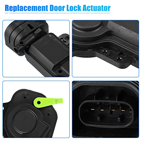 X AUTOHAUX Front Left Power Door Lock Actuator 69120-33010 for Toyota Camry A/T LE XLE 1997-2001 LH Front Left Driver Side Door Lock Latch Actuator Only - Image 5