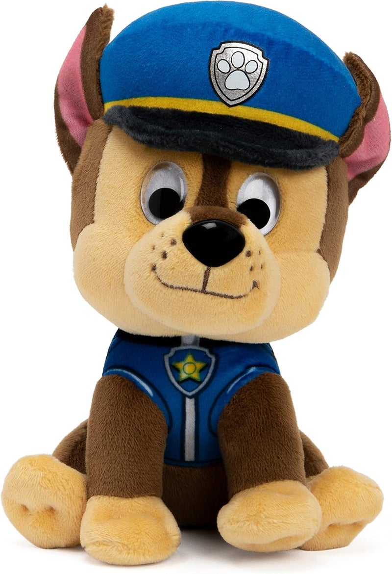 GUND Paw Patrol Official Soft Dog Themed Cuddly Plush Toy Chase 6-Inch Soft Play Toy For Boys and Girls Aged 12 Months and Above - Image 1