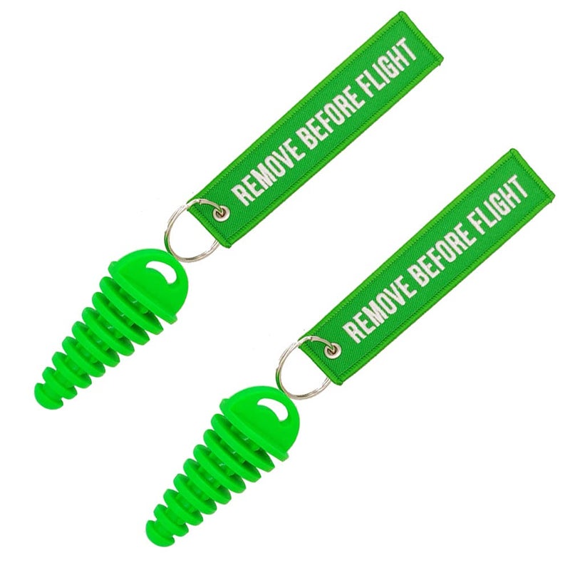 0615 Wash Plugs Mufflers Exhaust Silencer Motorcycle Dirt Bike 2 Stroke wStreamer Remove Before Start Engine ATV Quad Rubber Exhaust Pipe Plugs Green