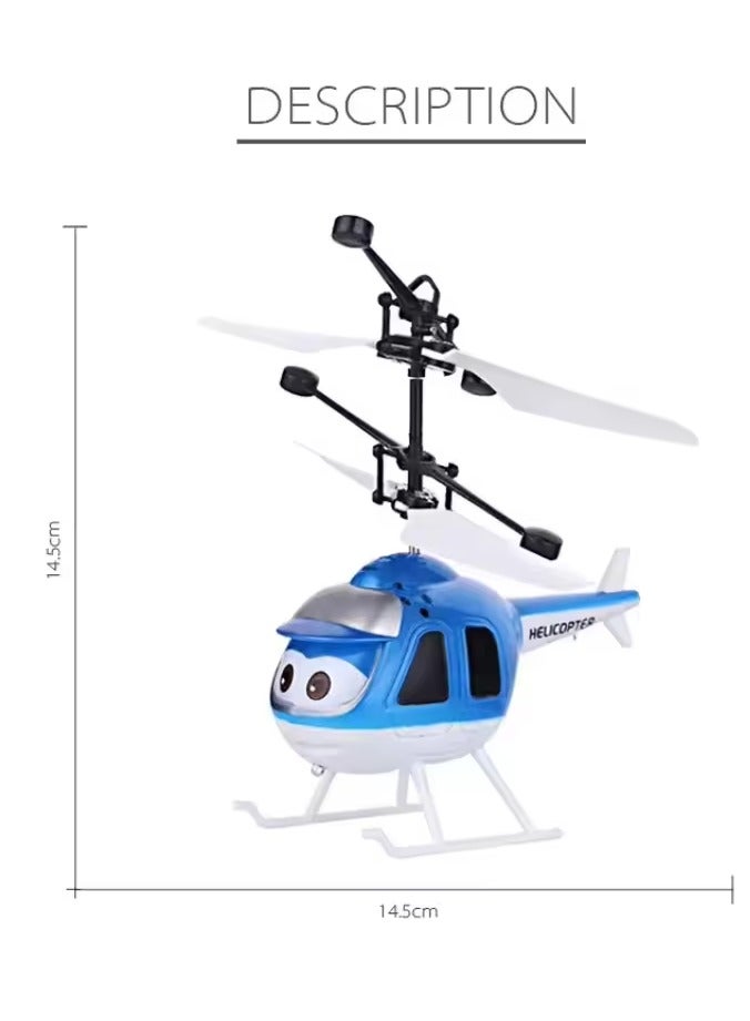 Rc Induction Helicopter With Gyro And Light Assorted Colors - Image 2