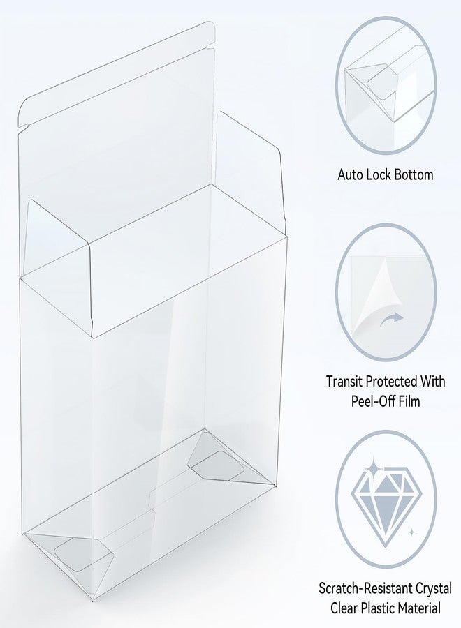 SENVINI 【5 Pcs】 PKMN ETB Protector Case, Elite Trainer Box Protector, ETB Box Plastic Display Case-Compatible with Elite Trainer Boxes, 0.5mm Thick, Scratch-Resistant Material - Image 4