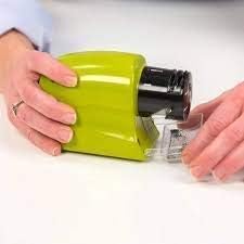 Zashvi Zashvi 1pcs Home Kitchen Usable Electric Knife Sharpener MultiFunctional Motorized Knife Blade Sharpener Home Kitchen Knives Sharpening Tool  - Image 2