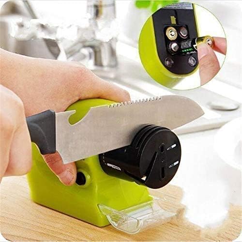 Zashvi Zashvi 1pcs Home Kitchen Usable Electric Knife Sharpener MultiFunctional Motorized Knife Blade Sharpener Home Kitchen Knives Sharpening Tool  - Image 3