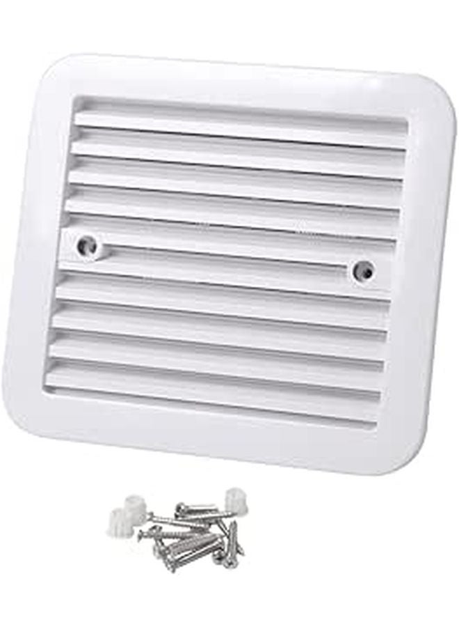 12V 8 Inch RV Exhaust Fan Silent Bathroom Roof Vent Replacement for Camper Garage - Image 1