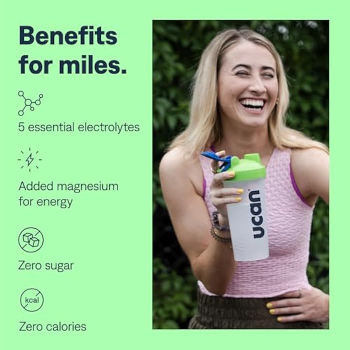 UCAN Hydrate Electrolyte Drink Mix (Variety Pack, 12 Stickpacks) Sugar-Free, Keto-Friendly, Vegan, Non-GMO, Gluten-Free Electrolyte Powder with Potassium & Magnesium for Runners & Athletes - Image 3