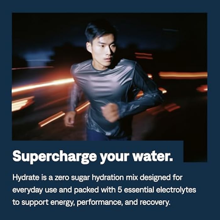 UCAN Hydrate Electrolyte Drink Mix (Variety Pack, 12 Stickpacks) Sugar-Free, Keto-Friendly, Vegan, Non-GMO, Gluten-Free Electrolyte Powder with Potassium & Magnesium for Runners & Athletes - Image 2