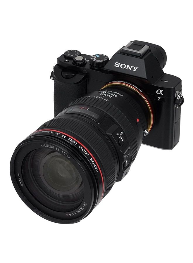 Fotodiox Lens Mount Adapter Compatible with Canon EOS EF and EF-S Lenses on Sony E-Mount Cameras, (EOS-SnyE) - Image 5