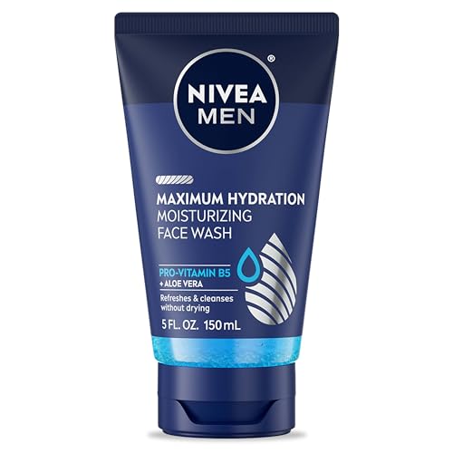 NIVEA MEN غسول وجه نيفيا للرجال مع أقصى ترطيب مع الألوة فيرا 5 أونصة سائلة