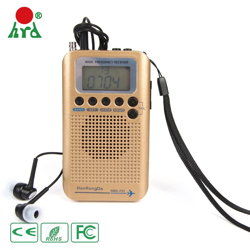 Portable Aviation Band Radio Off-Road Hobby Vhf Channel Receiving Multi-Function Full Band Radio Manufacturer - Image 1