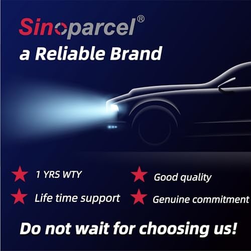 Sinoparcel Sinoaprcel H7 Halogen Headlight High or Low Beam,Fog Light Bulb,200% Brighter 5000K White Replacement for Standard 55W Bulb,Pack of 2 - Image 2
