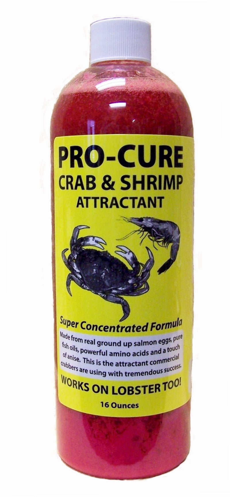 ProCure Crab Shrimp Attractant 16 Ounce Red