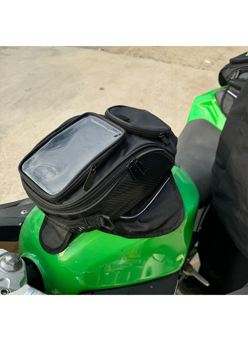 Generic Waterproof Magnetic Tank Bag for Navigation Black large frame non-standard fuel tank bag 