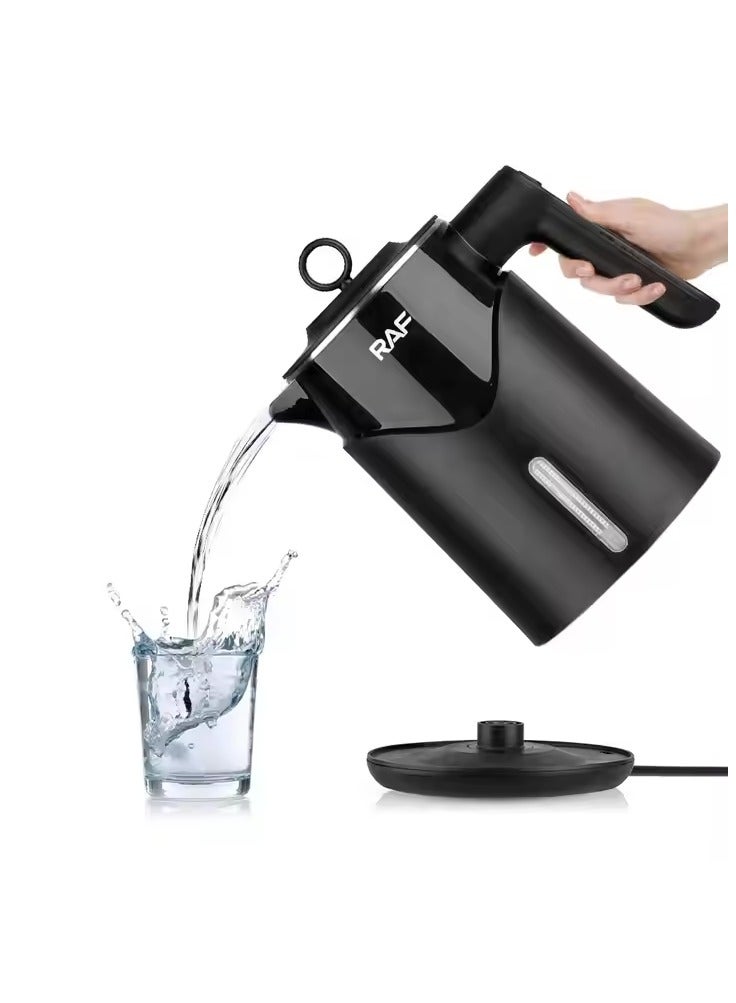 آر إيه أف راف غلاية كهربائية 2000 وات 2.5 لتر R.7804 اسود - Image 3