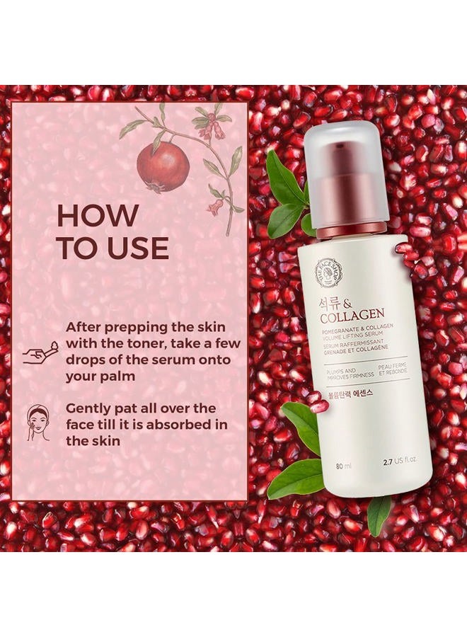 THEFACESHOP سيروم رفع حجم الرمان والكولاجين - يساعد البشرة على الظهور مشدودة ومرنة - يقلل من الخطوط الدقيقة والتجاعيد - يحسن المرونة - سيروم وجه خفيف الوزن مرطب - العناية بالبشرة الكورية - Image 5