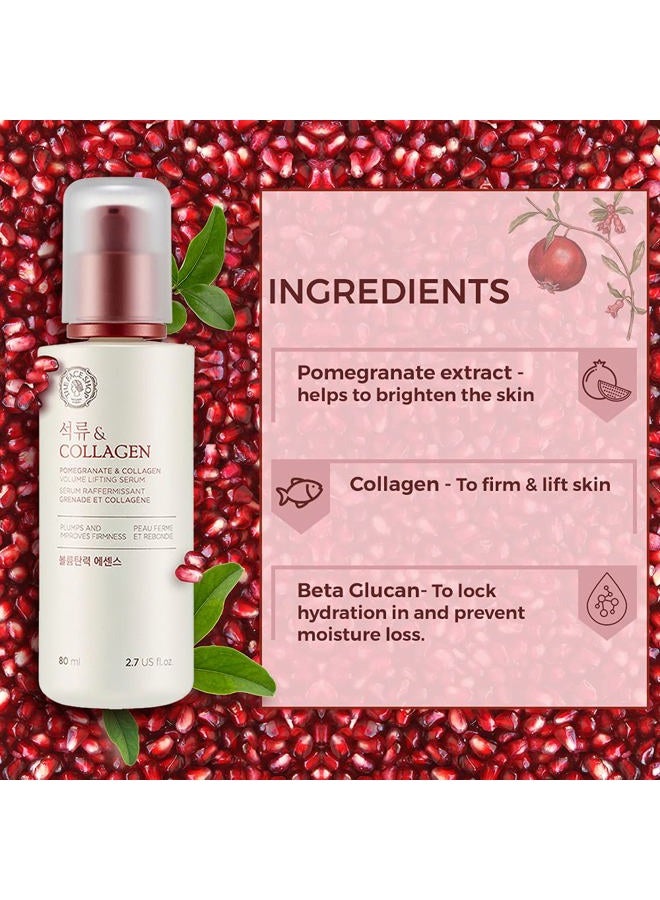 THEFACESHOP سيروم رفع حجم الرمان والكولاجين - يساعد البشرة على الظهور مشدودة ومرنة - يقلل من الخطوط الدقيقة والتجاعيد - يحسن المرونة - سيروم وجه خفيف الوزن مرطب - العناية بالبشرة الكورية - Image 4