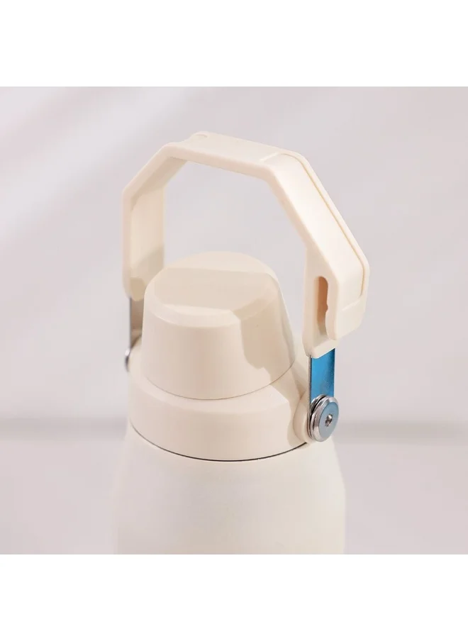 DANUBE HOME Alpine Aqua Water Bottle Stainless Steel Vacuum Insulated Beige 1000ml