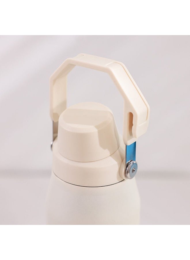 DANUBE HOME Alpine Aqua Water Bottle Stainless Steel Vacuum Insulated Beige 1000ml  - Image 1