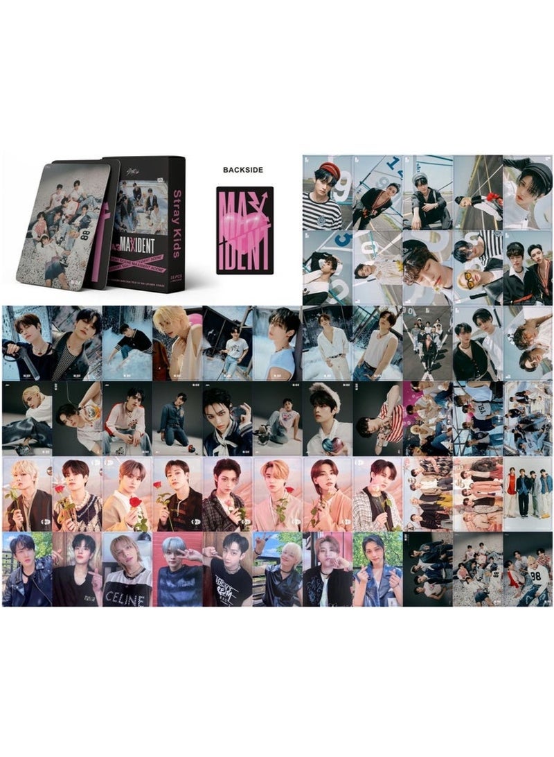 Generic 55Pcs Stray Kids Maxident Lomo Cards  - Image 2