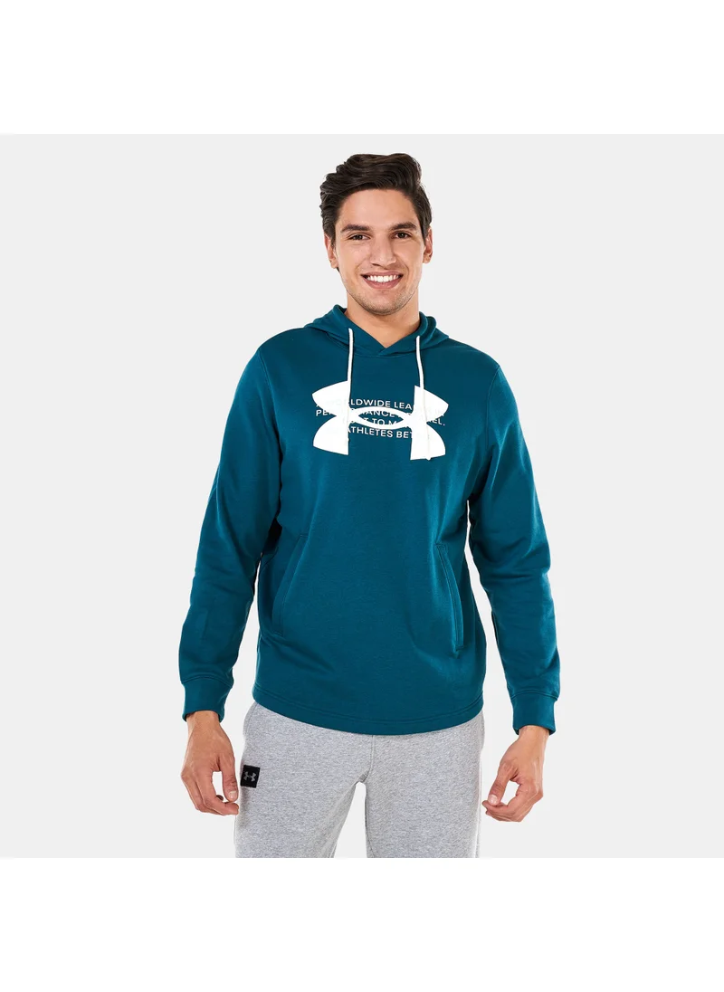 UNDER ARMOUR Men's Rival Terry Logo Hoodie
