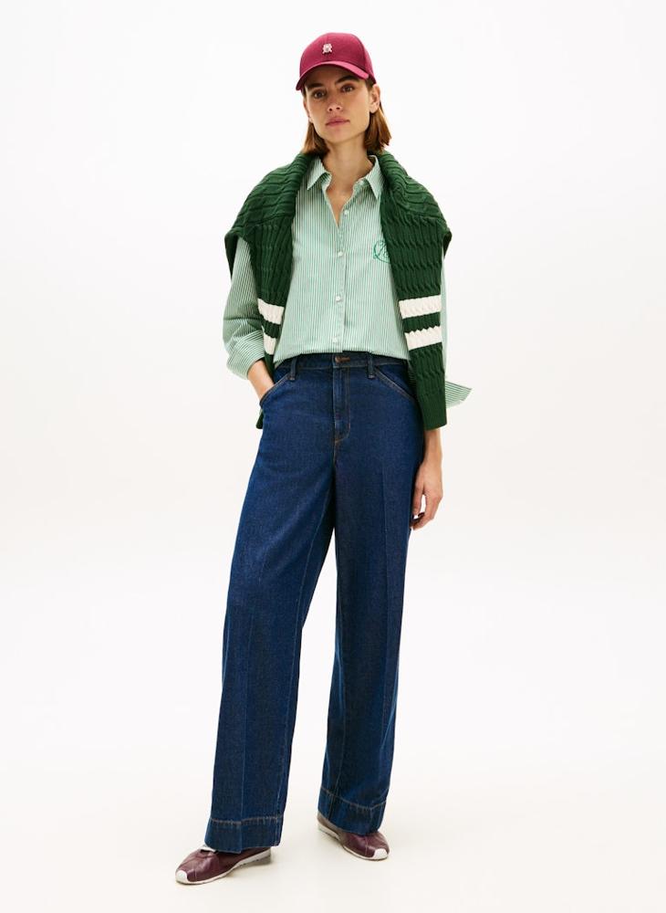 TOMMY HILFIGER Striped Long Sleeve Shirt - Image 1