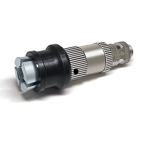 Jinkey Automatic Tire Deflator With Locking Air Chuck For Schrader Valve Straight Open Flow Air Chuck Quick Connect Tire Pressure Equalizer Offroad Accessories For Car Truck - Image 1