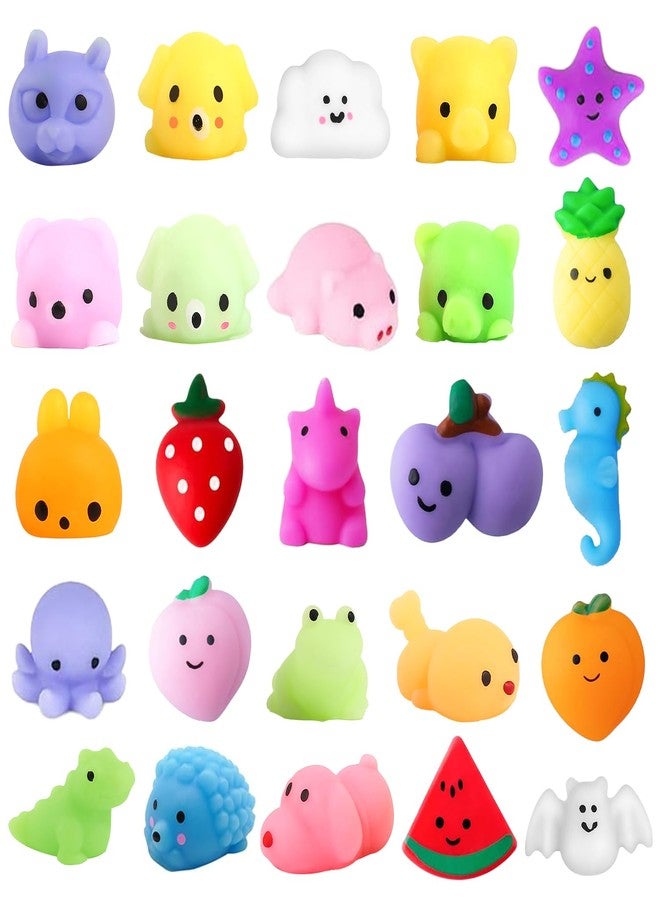 CUTE STONE 50 Pack Filled Easter Eggs with Mochi Squishy Toys Party Favors for Kids, Squeeze Mini Animals Stress Relief Toys for Boys and Girls - Image 2