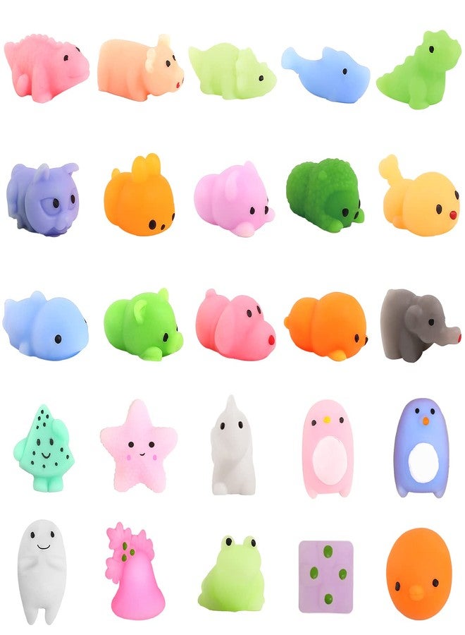 CUTE STONE 50 Pack Filled Easter Eggs with Mochi Squishy Toys Party Favors for Kids, Squeeze Mini Animals Stress Relief Toys for Boys and Girls - Image 3