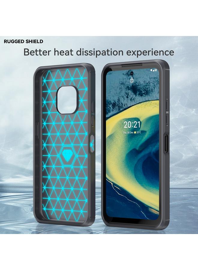 erorex Case For Nokia XR20 Brushed Texture Carbon Fiber TPU Phone Case - Image 2