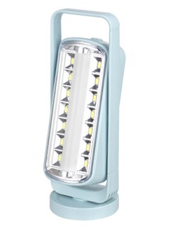 SONASHI Solar Rechargeable LED Lantern with BuiltIn Solar Panel for Charging  Rechargeable Appliance with Charging Indicator  Up to 3 Hours Working Time  Best for Indoors and Hiking SEL-693 Blue  - Image 1