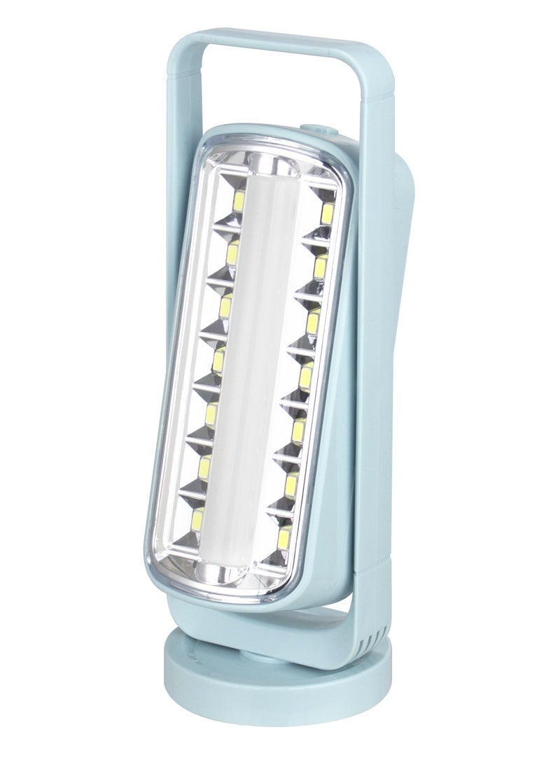SONASHI Solar Rechargeable LED Lantern with BuiltIn Solar Panel for Charging  Rechargeable Appliance with Charging Indicator  Up to 3 Hours Working Time  Best for Indoors and Hiking SEL-693 Blue  - Image 1