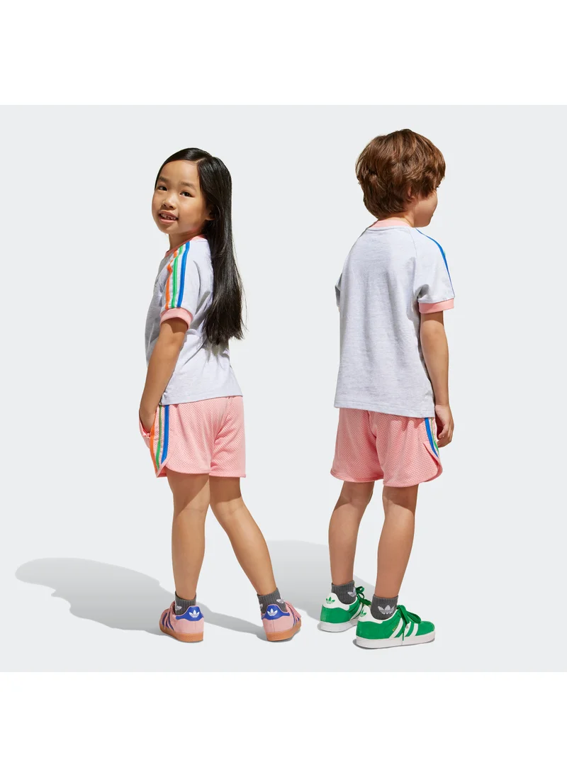 اديداس اوريجينالز Kids Shorts And T-Shirt Set