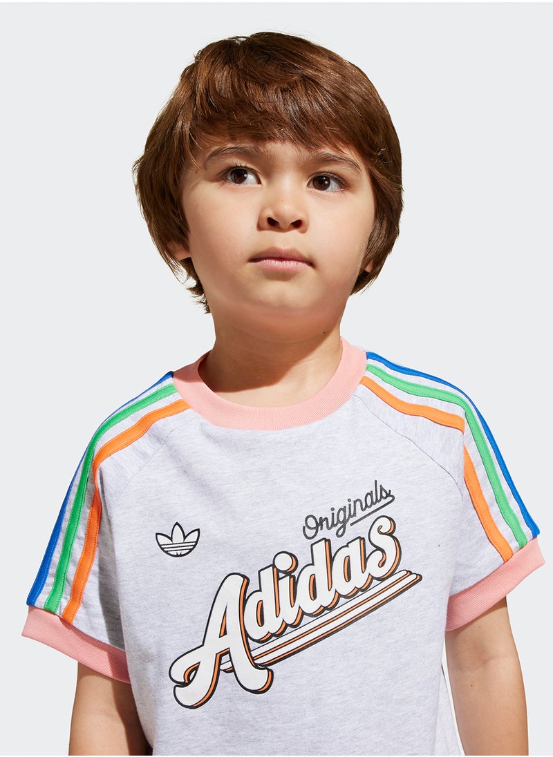 adidas Originals Kids Shorts And T-Shirt Set  - Image 2