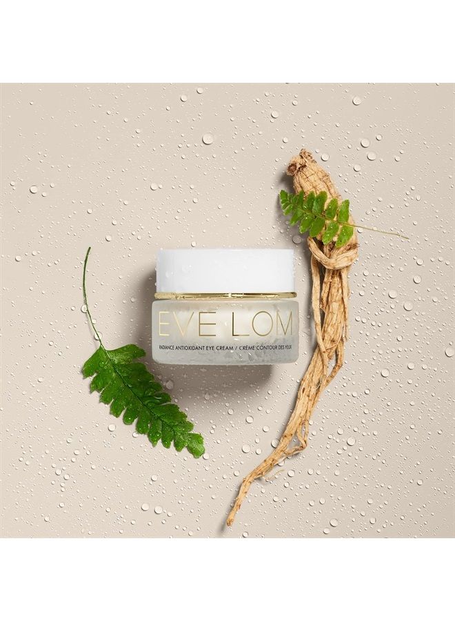 Eve Lom كريم العين المضاد للأكسدة من راديانس | مرطب عيون متعدد الاستخدامات يرطب، يضيء، ويقلل من ظهور الهالات السوداء. يغذي ويقلل من الانتفاخ - 15 مل - Image 4