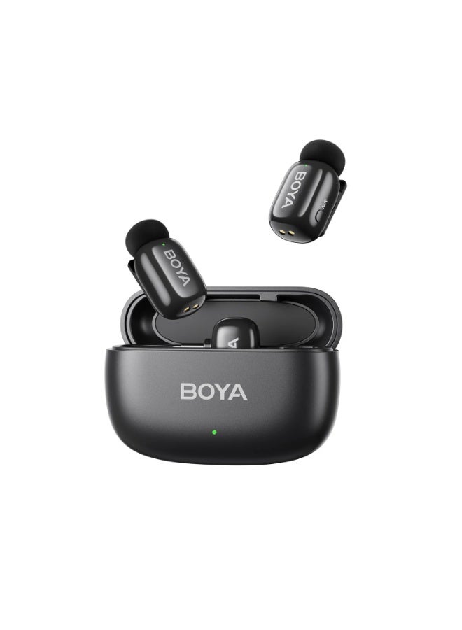 Boya Mini 2-02 Super Mini Wireless Microphone with AI Noise Cancellation – Clear Sound for Vlogging, Streaming & Calls - Image 2
