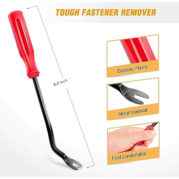 ريحني 120 قطعة تثبيت سيارة 63 مم 8 مم 9 مم 10 مم براغي توسعة استبدال الطقم مشابك دفع المسامير 1 قطعة مزيل التثبيت - Image 3