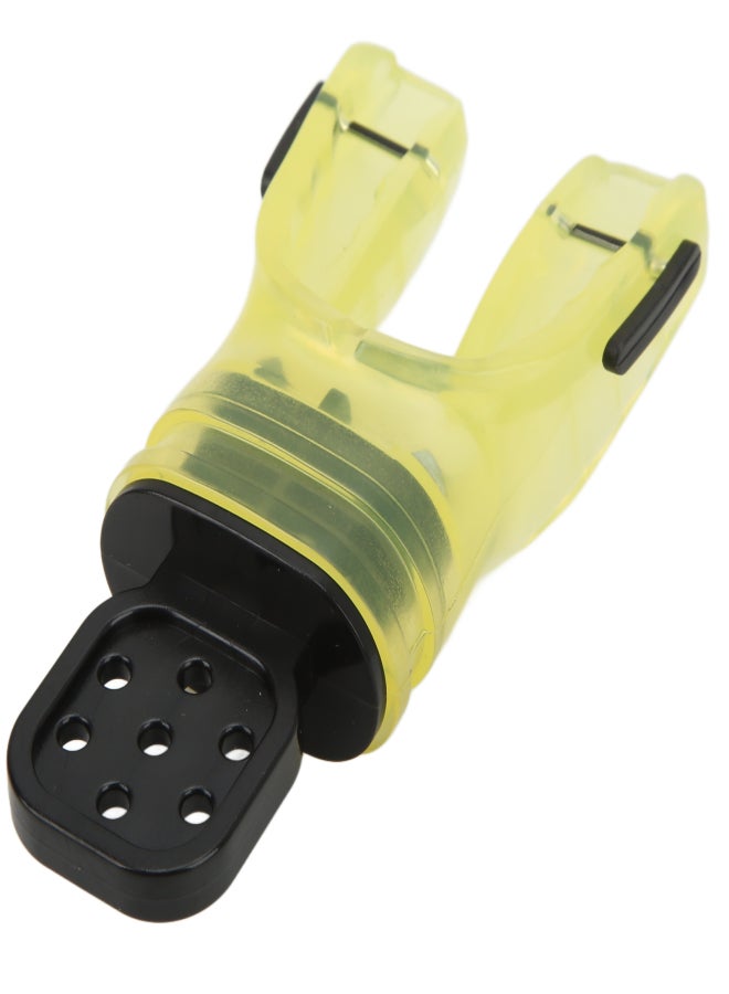 TOOKE Thermoplastic Mouthpiece Diving Snorkel Second Stage Regulator Bite MouthpieceCandy Yellow - Image 2