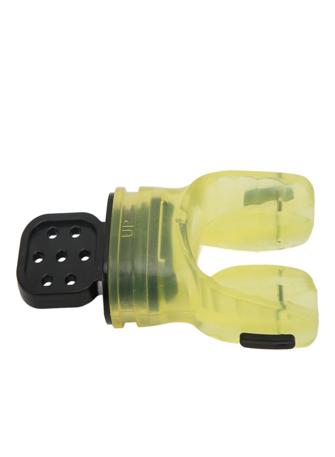 TOOKE Thermoplastic Mouthpiece Diving Snorkel Second Stage Regulator Bite MouthpieceCandy Yellow - Image 5