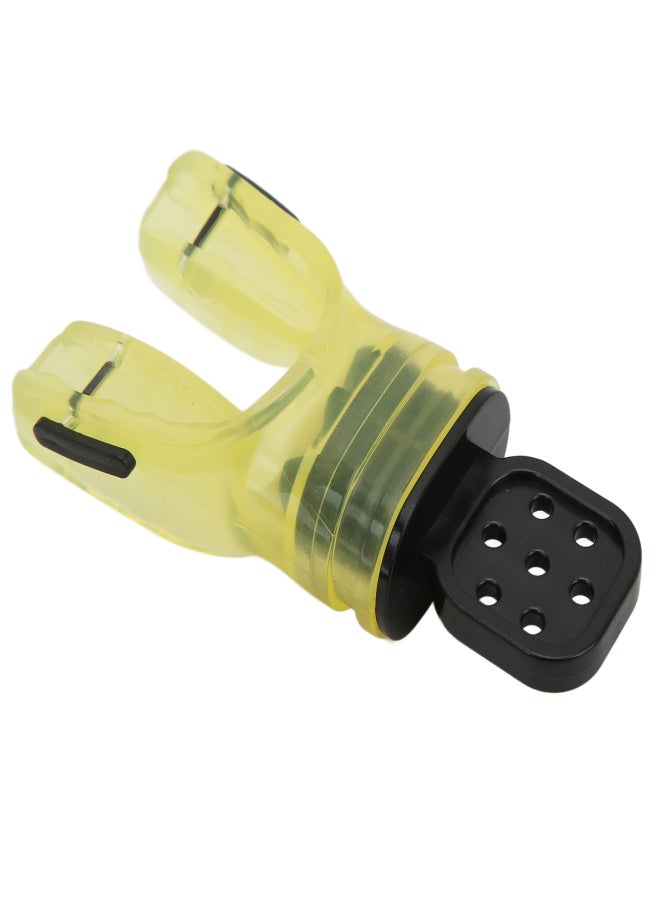 TOOKE Thermoplastic Mouthpiece Diving Snorkel Second Stage Regulator Bite MouthpieceCandy Yellow - Image 4