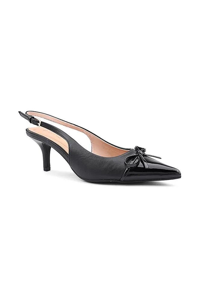 كابلي Cuple Bow Detail Slingback Pumps
