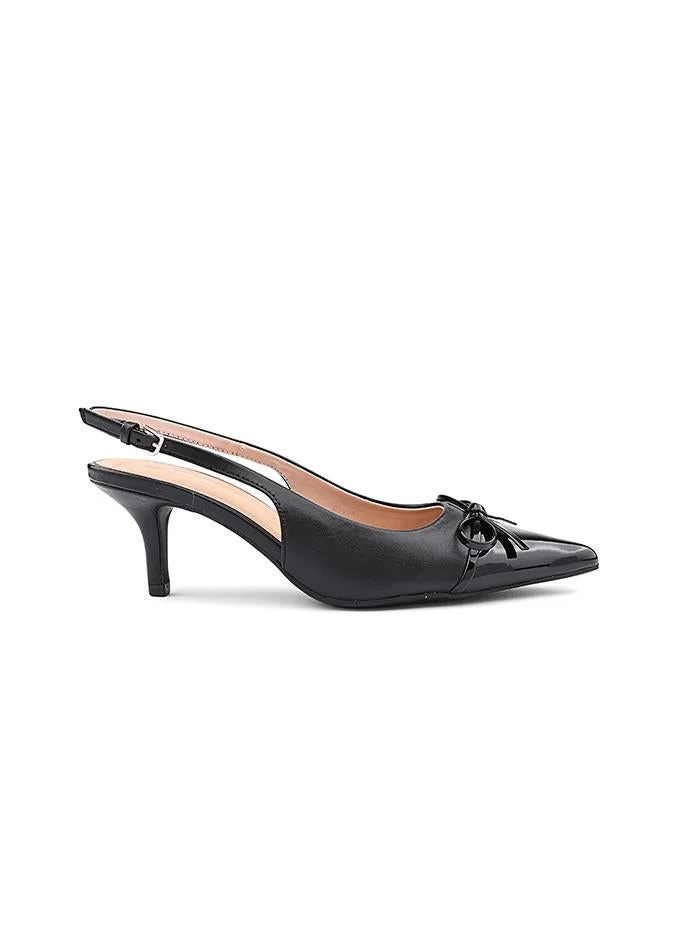 كابلي Cuple Bow Detail Slingback Pumps